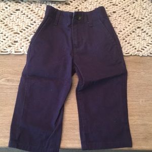 JANIE AND JACK dark blue dress pants- 12-18 mos